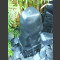 Trimeteori Brunnen schwarzer Marmor poliert 120cm3