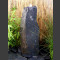 Schiefer Monolith Quellstein  grauschwarz 70cm