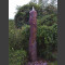 Schiefer Monolith Quellstein  rotbunt 300cm