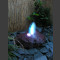Lava Schaumsprudler Brunnen mit Lampe 2