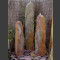 Triolithen Komplettset rotbunter Schiefer 150cm