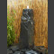 Schiefer Monolith 120cm grauschwarz