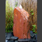 Gartenbrunnen Komplettset roter Sandstein 35cm1