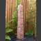 Granit Säulen Brunnen rot 120cm1