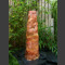 Monolith Quellstein Travertin geschliffen 80cm1