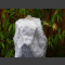 Quellstein Säule Marmor weißgrau 95cm3