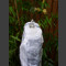 Monolith Marmor weißgrau 80cm3