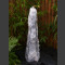 Monolith Marmor weißgrau 80cm1
