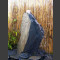 Gartenbrunnen Komplettset grau-schwarzer Schiefer 30cm