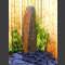 Schiefer Monolith Quellstein  graubraun 140cm