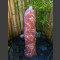 Quellstein Monolith roter Onyx poliert 90cm 1