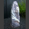 Monolith weiß-lila Marmor 94cm hoch