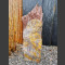 Monolith rot-bunter Schiefer 84cm hoch