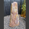 Monolith rot-bunter Schiefer 81cm hoch