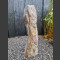 Monolith rot-bunter Schiefer 79cm hoch