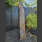 Monolith rot-bunter Schiefer 166cm hoch