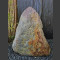 Solitärstein rot-bunter Schiefer 90cm hoch