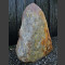 Solitärstein rot-bunter Schiefer 90cm hoch
