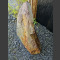 Solitärstein rot-bunter Schiefer 90cm hoch