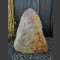 Solitärstein rot-bunter Schiefer 90cm hoch
