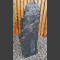 Monolith schwarzer Schiefer 80cm hoch