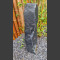 Monolith schwarzer Schiefer 85cm hoch