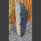 Monolith schwarzer Schiefer 81cm hoch
