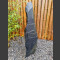 Monolith schwarzer Schiefer 100cm hoch