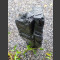 Monolith schwarzer Schiefer 57cm hoch