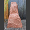 Naturstein Stele Wasa Quarzit 69cm hoch