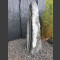Marmor Monolith weiß-grau 95cm