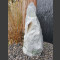 Marmor Monolith weiß-grau 60cm