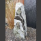 Marmor Monolith weiß-grau 71cm