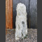 Marmor Monolith weiß-grau 61cm