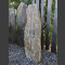 Zebra Gneis Naturstein Monolith 106cm hoch