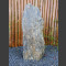 Zebra Gneis Naturstein Monolith 103cm hoch