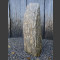 Zebra Gneis Naturstein Monolith 91cm hoch