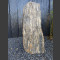 Zebra Gneis Naturstein Monolith 82cm hoch