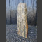 Zebra Gneis Naturstein Monolith 82cm hoch