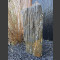 Zebra Gneis Naturstein Monolith 70cm hoch