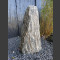 Zebra Gneis Naturstein Monolith 70cm hoch