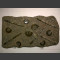 Fossilien Reliefplatte mit Ammoniten und Orthoceras