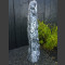 Alaska Marmor Monolith schwarz-weiß 156cm