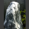 Alaska Marmor Monolith schwarz-weiß 123cm