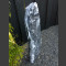 Alaska Marmor Monolith schwarz-weiß 137cm