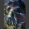 Marmor Felsen schwarz-rot-grün 139cm hoch