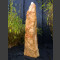 Monolith Quellstein beiger Sandstein 80cm