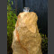 Monolith Quellstein beiger Sandstein 95cm