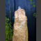 Monolith Quellstein beiger Sandstein 120cm