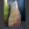 Monolith rot-bunter Schiefer 122cm hoch